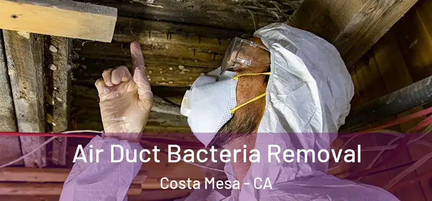  Air Duct Bacteria Removal Costa Mesa - CA